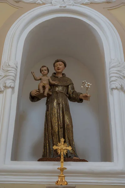 Teano Igreja San Francesco Construído Século Xiv Estilo Gótico Pelos — Fotografia de Stock