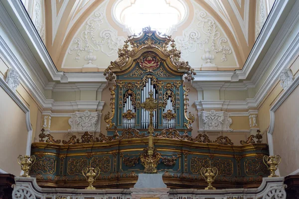 Met Teano Kerk Van San Francesco Gebouwd Veertiende Eeuw Gotische — Stockfoto