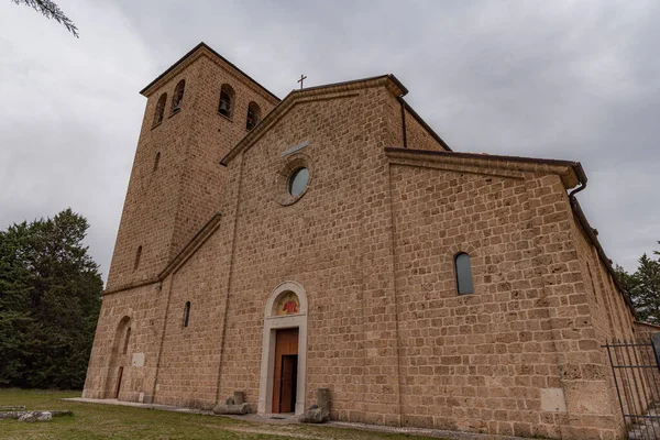 Rocchetta Volturno Isernia Molise Benediktinské Opatství Vincenzo Volturno Historické Benediktinské — Stock fotografie