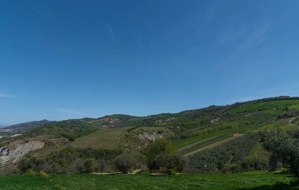 Abruzzo Egy Olasz Régió Keletre Rómától Adriai Tenger Appenninek Között — Stock Fotó