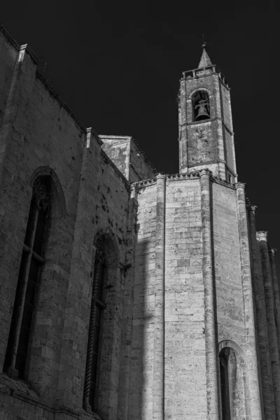 Church San Francesco Ascoli Piceno Considered One Best Italian Works — стоковое фото