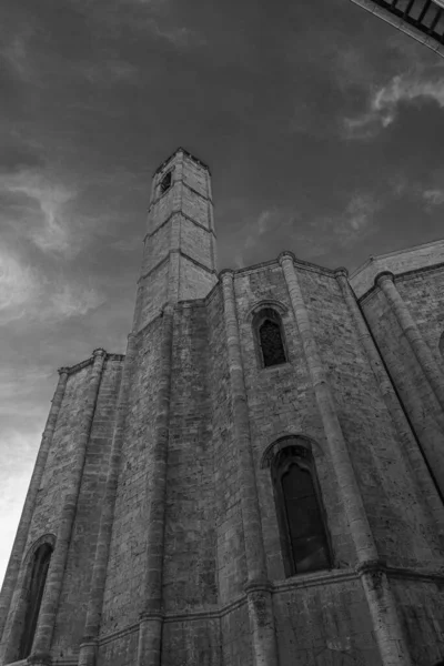 Ascoli Piceno Daki San Francesco Kilisesi Fransisken Mimarisinin Iyi Talyan — Stok fotoğraf