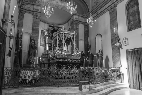 Église Addolorata Été Construite Siècle Intérieur Trouve Bara Communément Appelée — Photo