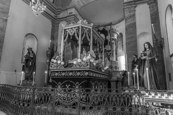 Biserica Addolorata Fost Construită Secolul Lea Interior Află Bara Acesta — Fotografie, imagine de stoc