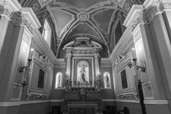 Kyrkan Rocco Byggdes Första Hälften 1500 Talet Med Sandstensportal Giacomo — Stockfoto