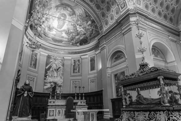 Katedrála Gregorio Magno Margherita Hlavní Kultovní Budova Ripatransone Provincii Ascoli — Stock fotografie