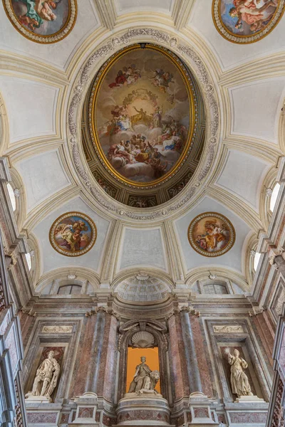 Caserta Campania Italia Palacio Vanviteliano Palacio Real Con Parque Situado — Foto de Stock