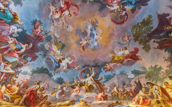 Caserta Kampanien Italien Der Vanvitellische Palast Ist Ein Königlicher Palast — Stockfoto