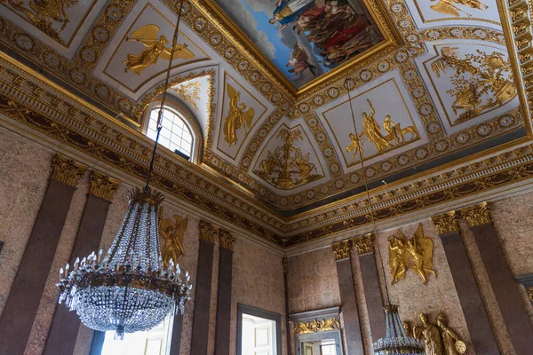 Caserta Campania Itália Palácio Vanvitellian Palácio Real Com Parque Localizado — Fotografia de Stock