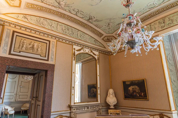 Caserta Campania Talya Vanvitellian Sarayı Caserta Parkı Olan Bir Kraliyet — Stok fotoğraf