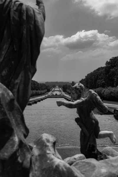 Palais Royal Caserte Est Une Résidence Royale Historiquement Appartenant Aux — Photo