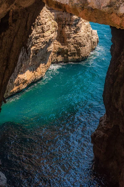 Grotta Del Turco Llama Así Como Siglo Los Barcos Los — Foto de Stock