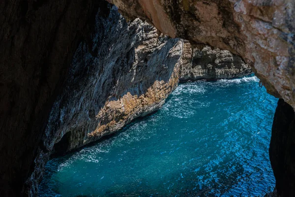 Grotta Del Turco Llama Así Como Siglo Los Barcos Los — Foto de Stock