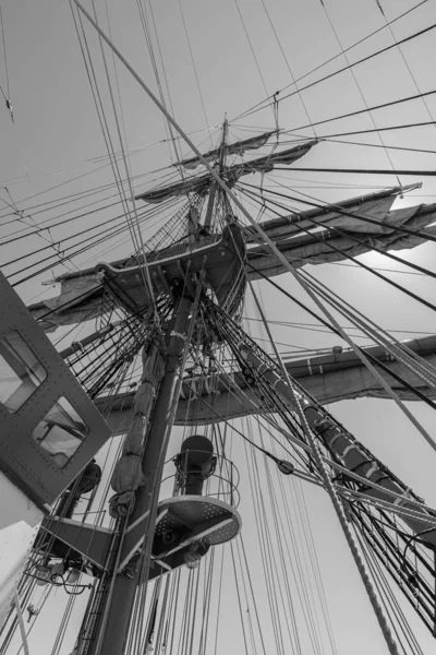 Amerigo Vespucci Est Voilier Marine Construit Comme Navire École Pour — Photo