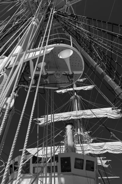 Amerigo Vespucci Sailing Ship Navy Built Training Ship Training Officer — Stock Photo, Image