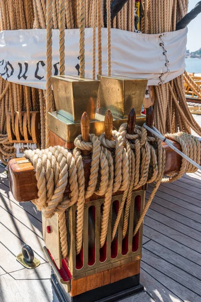 Amerigo Vespucci Est Voilier Marine Construit Comme Navire École Pour — Photo