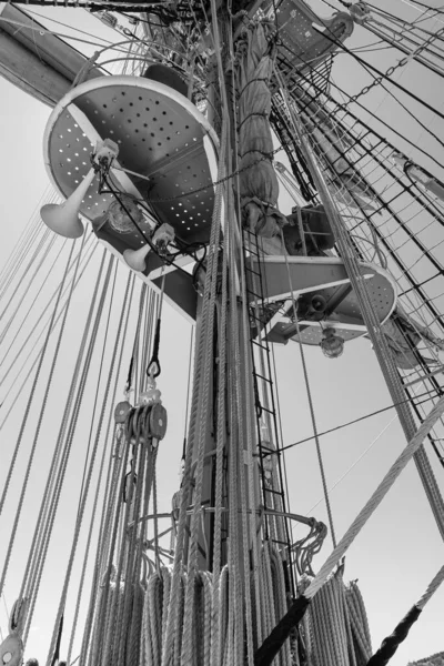 Amerigo Vespucci Una Nave Vela Della Marina Militare Costruita Come — Foto Stock