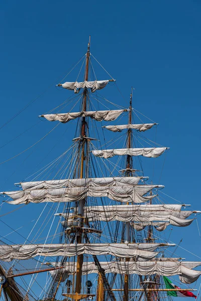 Amerigo Vespucci Sailing Ship Navy Built Training Ship Training Officer — Stock Photo, Image