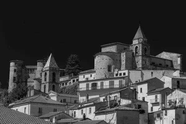 Carpinone Carpinone Italské Město 1075 Obyvateli Provincii Isernia Molise Název — Stock fotografie