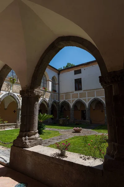 Monastère Sant Antonio Padova Fondation Couvent Teano Remonte Première Moitié — Photo