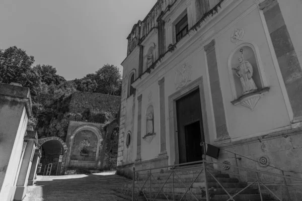 Gaeta Latina Lazio Split Dağı Nın Sığınağı Yüzyıl Tapınağı Deniz — Stok fotoğraf