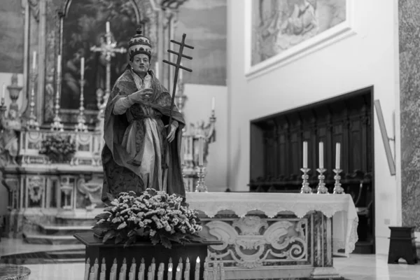 Isernia, Molise. The Cathedral of St. Peter the Apostle is the most important Catholic building of the city of Isernia, mother church of the Diocese of Isernia-Venafro.