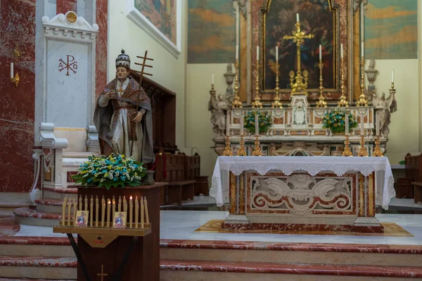 Изерния Молиза Кафедральный Собор Святого Петра Апостола Является Самым Важным — стоковое фото