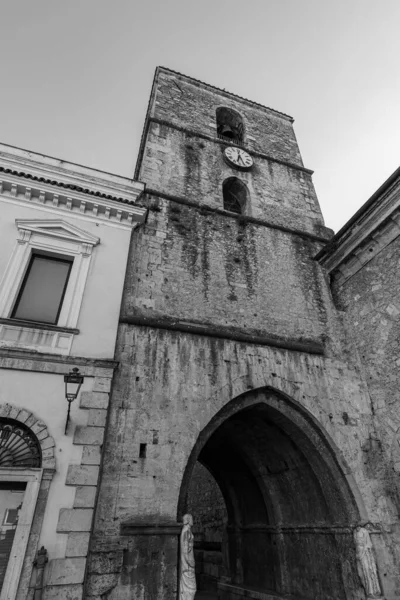 Isernia Molise Catedrala Petru Apostolul Este Cea Mai Importantă Clădire — Fotografie, imagine de stoc
