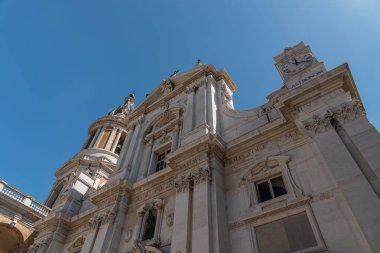 The Basilica of the Holy House is one of the main places of veneration of Mary and one of the most important and visited Marian shrines of the Catholic Church. It is located in Loreto.