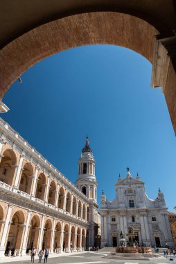 The Basilica of the Holy House is one of the main places of veneration of Mary and one of the most important and visited Marian shrines of the Catholic Church. It is located in Loreto.