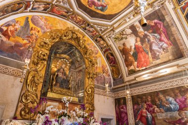 The sanctuary of the Madonna dell'Ambro is a religious building of Marian worship, located in the municipality of Montefortino, in the Sibillini Mountains.