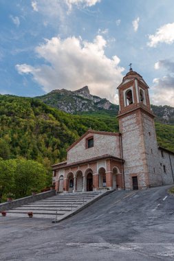 The sanctuary of the Madonna dell'Ambro is a religious building of Marian worship, located in the municipality of Montefortino, in the Sibillini Mountains.