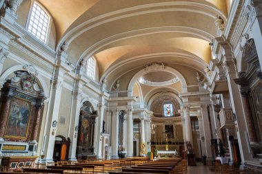 The church of Sant'Agostino is a religious building in Recanati. The structure is known for its bell tower which inspired Giacomo Leopardi's poem Il spero solitario.