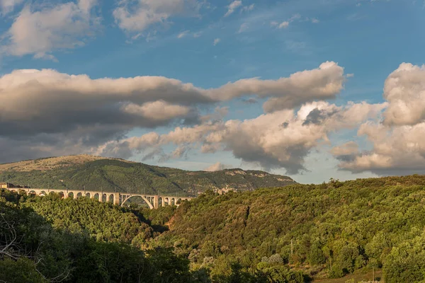 Molise Włoski Region Górski Odcinkiem Wybrzeża Widokiem Morze Adriatyckie Obejmuje — Zdjęcie stockowe