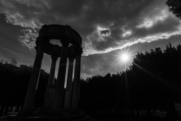 Isernia, Molise, Italy. Monument to the fallen of the First World War