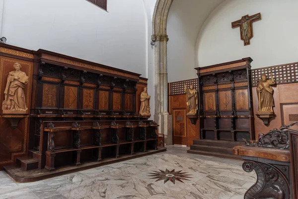 Catedral San Clemente Lugar Principal Culto Ciudad Teano Campania Sede —  Fotos de Stock