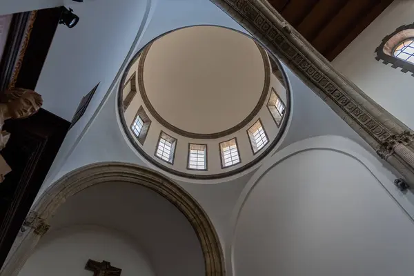 Catedral San Clemente Principal Local Culto Cidade Teano Campânia Sede — Fotografia de Stock