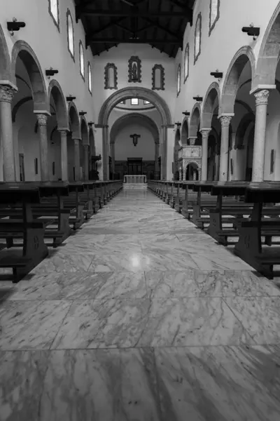 Cattedrale San Clemente Principale Luogo Culto Della Città Teano Campania — Foto Stock