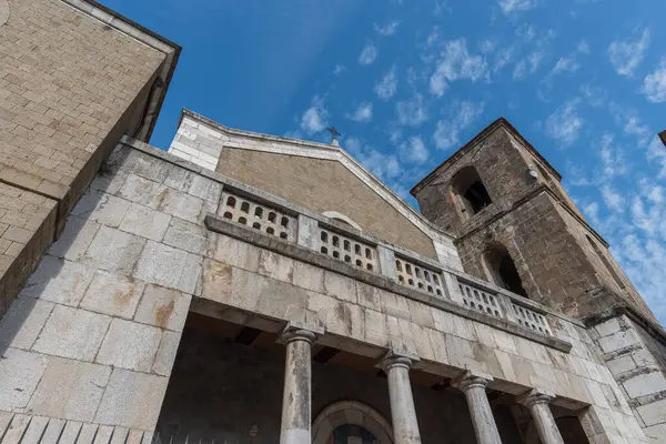 Kathedraal Van San Clemente Belangrijkste Plaats Van Aanbidding Stad Teano — Stockfoto