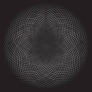 Modern Spiral çizgili soyut sunum arkaplanı. Vektör illüstrasyonu