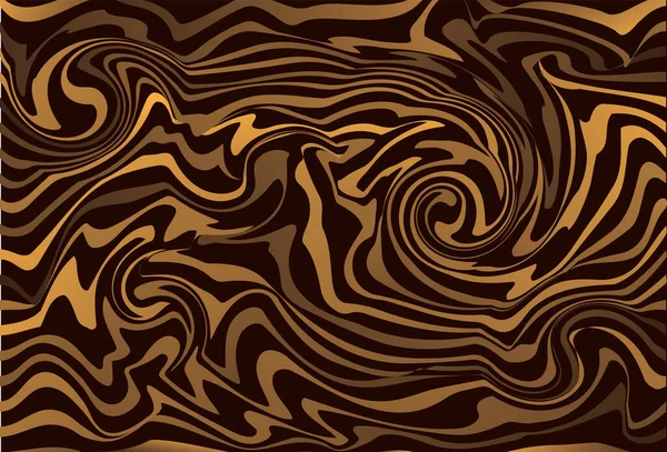 现代波浪形曲线抽象呈现背景 矢量说明 — 图库矢量图片