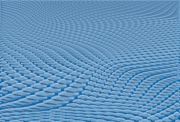 Abstrakter Punktierter Hintergrund Geräuschstruktur Mit Dodekaedern Vektorbild — Stockvektor