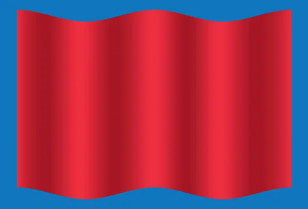 Bandeira Estadual Imagem Decorativa Estilizada Vetorial — Vetor de Stock