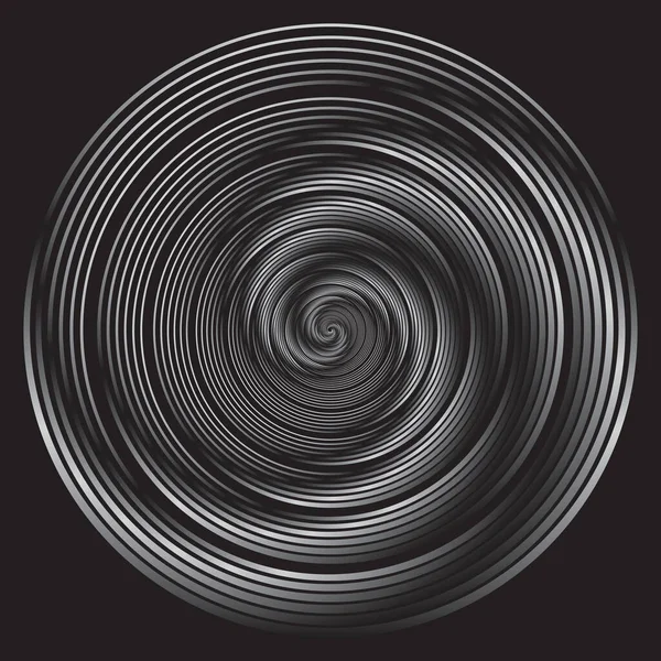 半色调矢量螺旋形图案 环的设计元素 — 图库矢量图片
