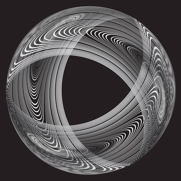 Spiral Design Element Hintergrund Abstraktes Vektorbild — Stockvektor