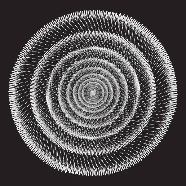 Élément Conception Spirale Image Vectorielle Abstraite Fond — Image vectorielle