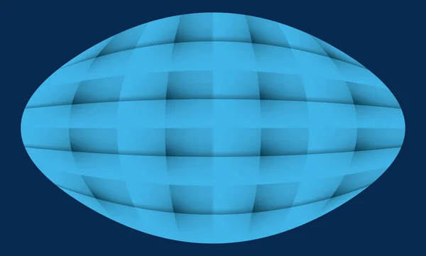 Sphère Décorative Élément Design Abstrait Logo Illustration Vectorielle — Image vectorielle