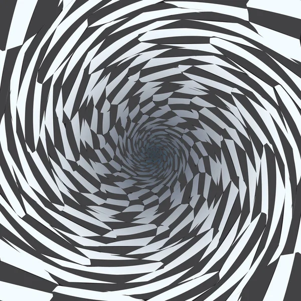 Kariertes Wellenbrett Abstrakte Schwarz Weiß Illusionen Muster Oder Hintergrund Mit — Stockvektor