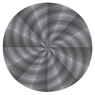 Noktalı Yarım Tonlu Vektör Döner Deseni ya da Doku. Zirveli Nokta Arkaplanı