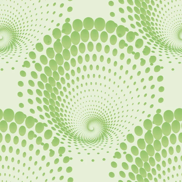 Patrón Sin Costura Elementos Futuristas Abstractos Diseño Espiral Imagen Vectorial — Vector de stock